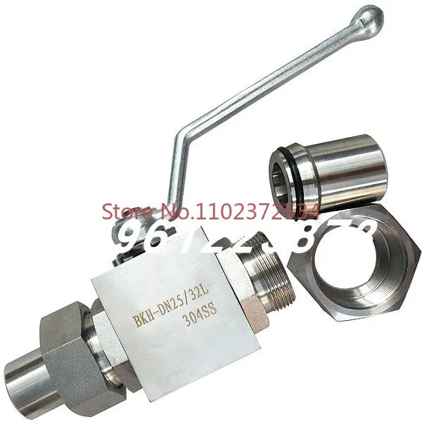 BKH Welded Pipe High Pressure Ball Valve Stainless Steel Natural Gas High Pressure Ball Valve Stainless Steel