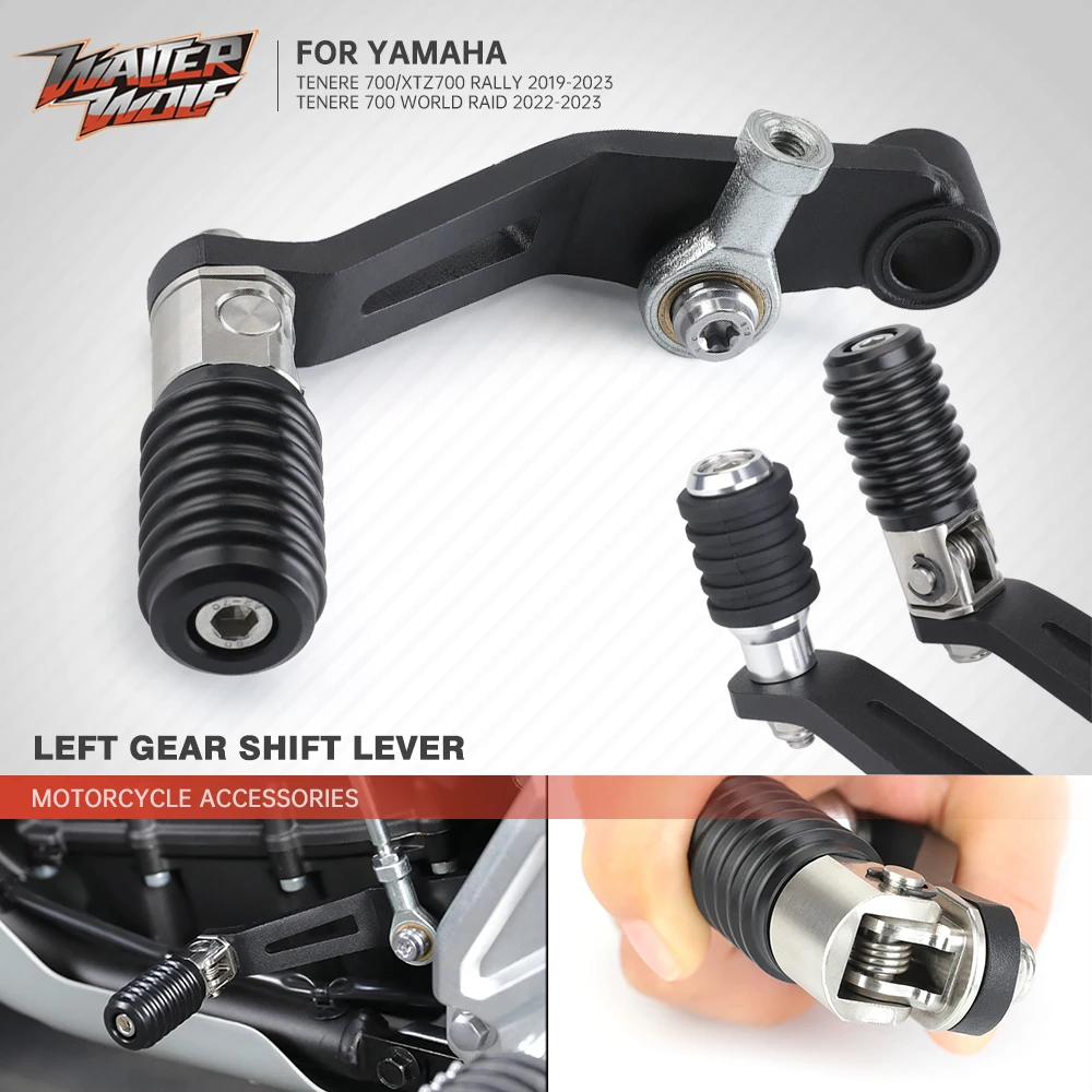 

Left Folding Shift Lever For YAMAHA Tenere 700 T7 XTZ700 RALLY World Raid 2019-2023 Motorcycle Accessories Gear Shifter Pedal