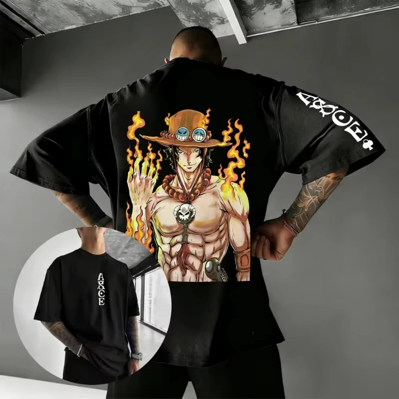 One Piece Luffy Anime T Shirt Men Women Cotton Short Sleeve Streetwear Graphic Tee Casual Tops Y2k 2026 New Summer Fashion