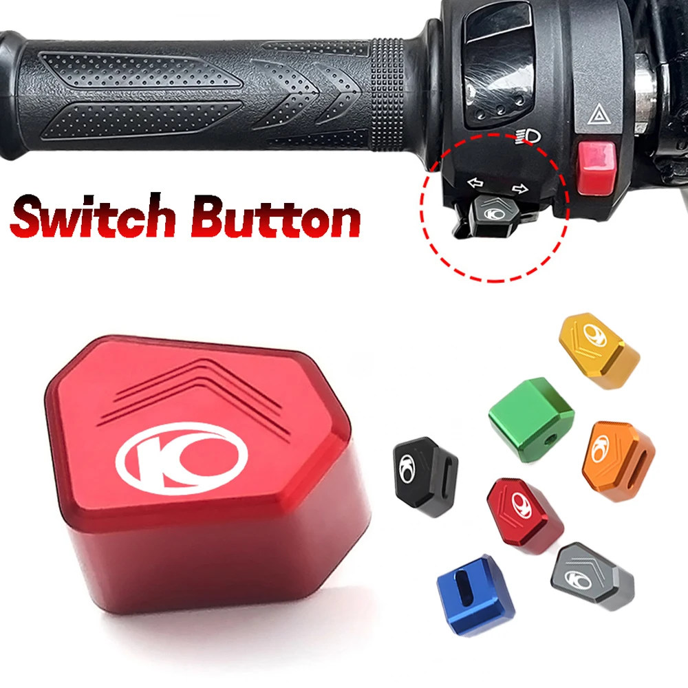 ل KYMCO أسفل XTOWN 125 300 125i 300i DTX360 AK550 CV3 CT250 2015 التبديل زر بدوره إشارة مفتاح غطاء دراجة نارية الملحقات #1