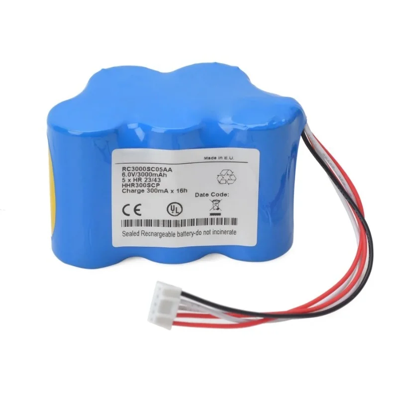 100% New RC3000SC05AA Battery for Fresenius Optima PT/ VS/ MS/ST,MCM440 PT,MCM440 OT,MCM550 ST Replacement Battery 6V 3000mAh