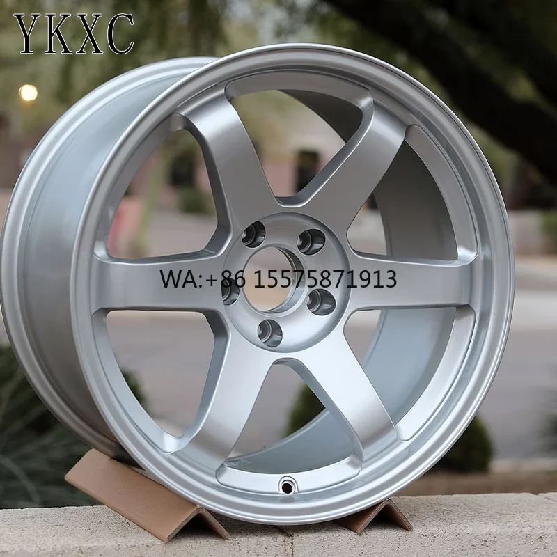 

Custom Luxury Forged Volk Racing Rays TE37SL Silver Wheel for GTR R35 5x114.3 5x120 5x130 18 19 20 Inch Passenger Car Wheel