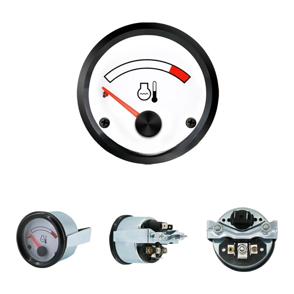 12V 24V Gauge Water Temperature Gauge Direct OEM Replacement Precision Engineered For Heavy Construction For JCB Loaders