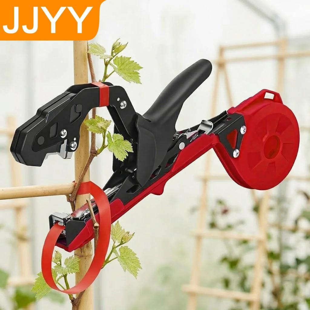 Automatic Plant Tying Machine for Quick Tomato and Grape Vines Tying Garden Tape Tool for Gardeners and Farmers