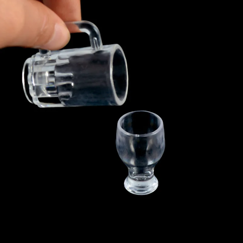 Mini Cups Model Beer Cup Ice Cream Cup Sundae Cups Dollhouse Simulation Miniature Kitchen Scene Food