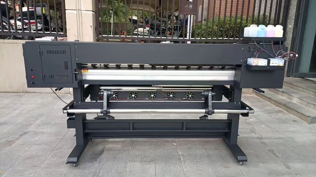 Sublimation Large Foramt Printer 1.8m 1.6m for Business Usage Flex Banner Poster Outdoor Printin Machine Digital Printers