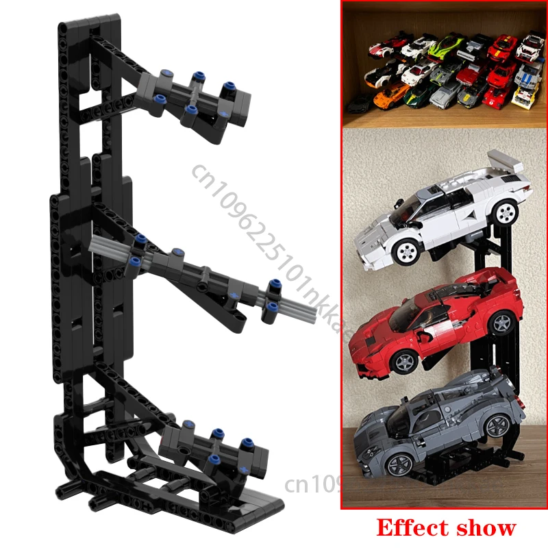 

NEW Technical Speed Champions XL Display Stand Compatible 3385 65634 Supercar Racing Building Blocks Model DIY Garage Bricks Toy