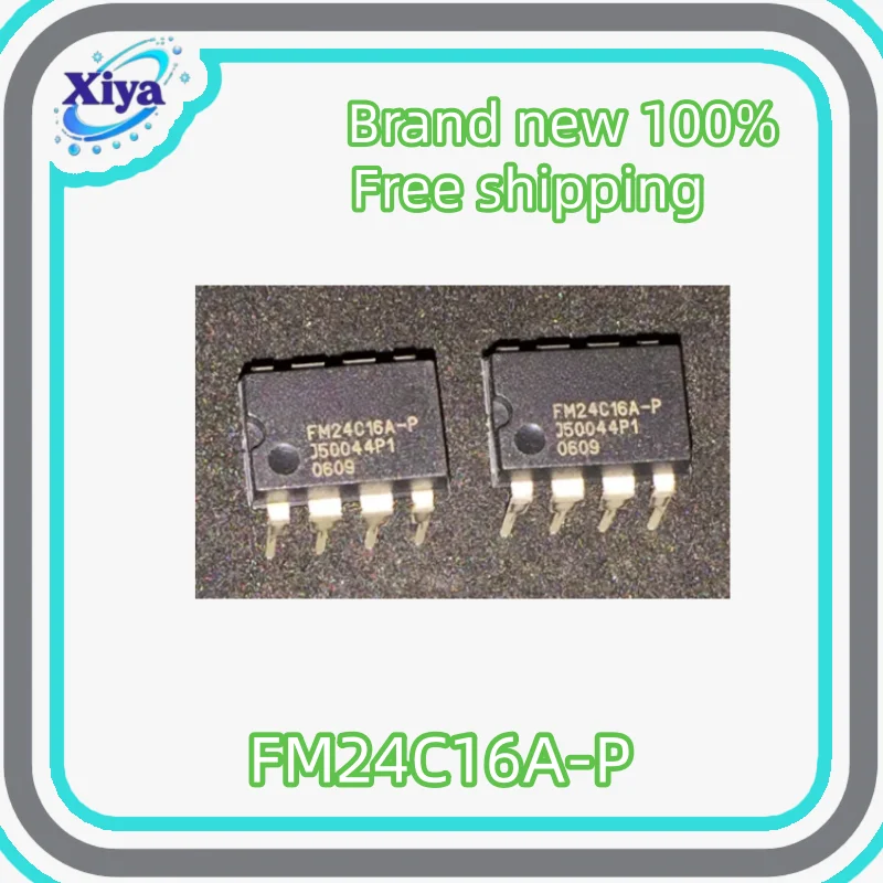 (10/50 pieces) New stock 100% FM24C16A-P 24C16 storage chip IC direct insertion DIP-8 original electronics free shipping