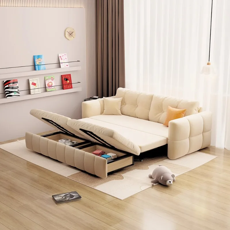 أرائك غرفة المعيشة البيضاء المصممة كبيرة الحجم كلاسيكية ناعمة أرائك غرفة المعيشة أثاث حديث من الشمال Divano Moderno للمنزل #4