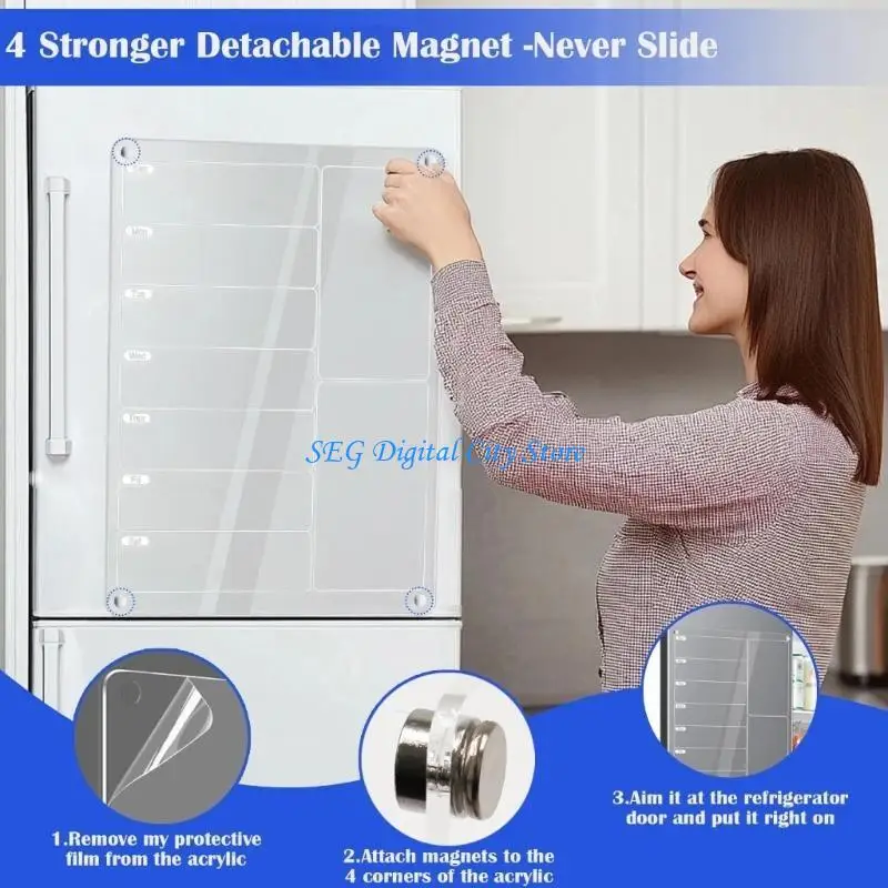 paquete-u75b-planificador-comidas-magnetico-y-marcadores-tablero-lista-tareas-tablero-magnetico-acrilico-para