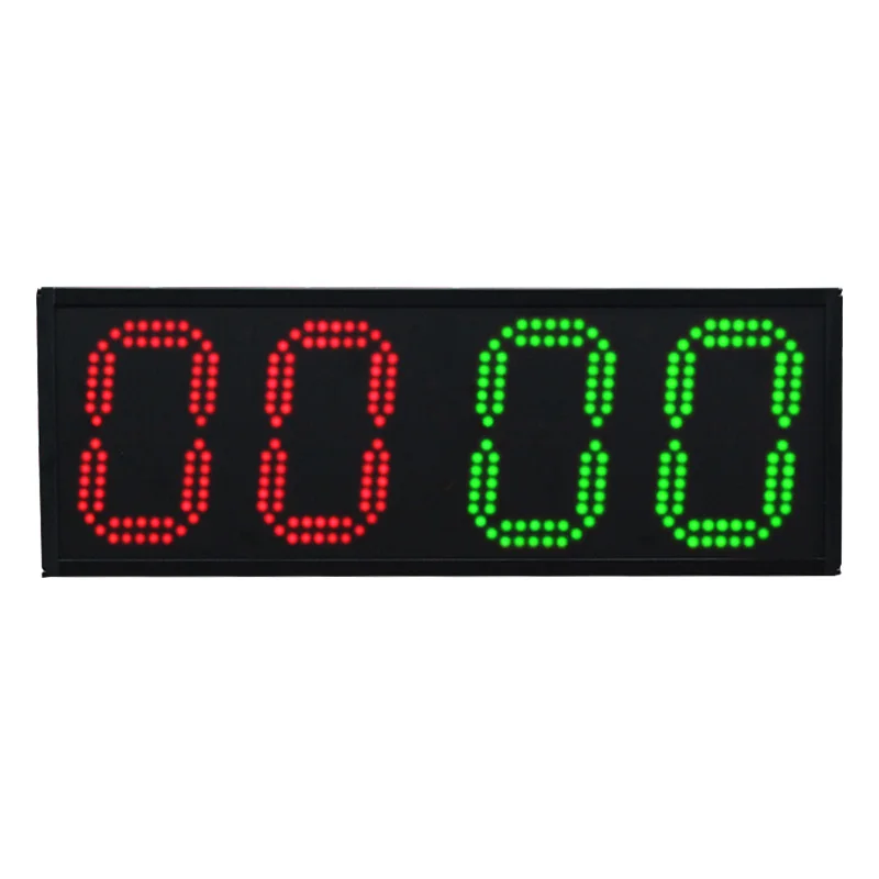 CHEETIE CP27 ملعب إلكتروني محمول مكون من 4 أرقام LED لوحة استبدال لاعب كرة القدم الرقمية