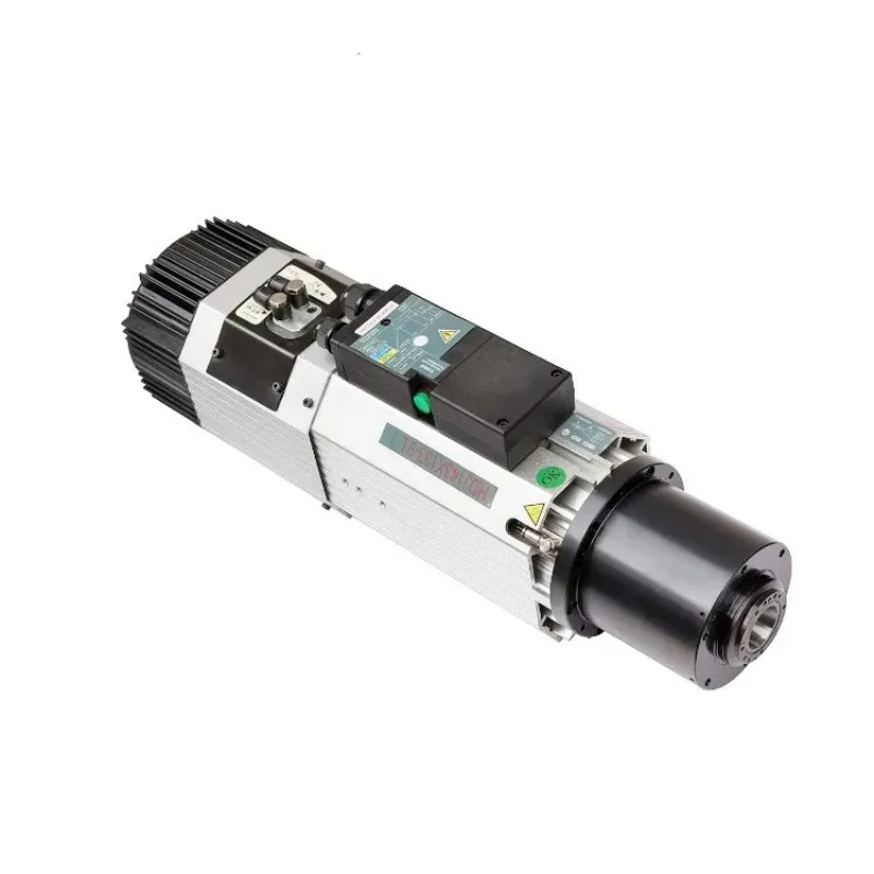 380V 9KW 400Hz 12000rpm CNC Air Cooled Electrical Spindle Motor For Milling machine