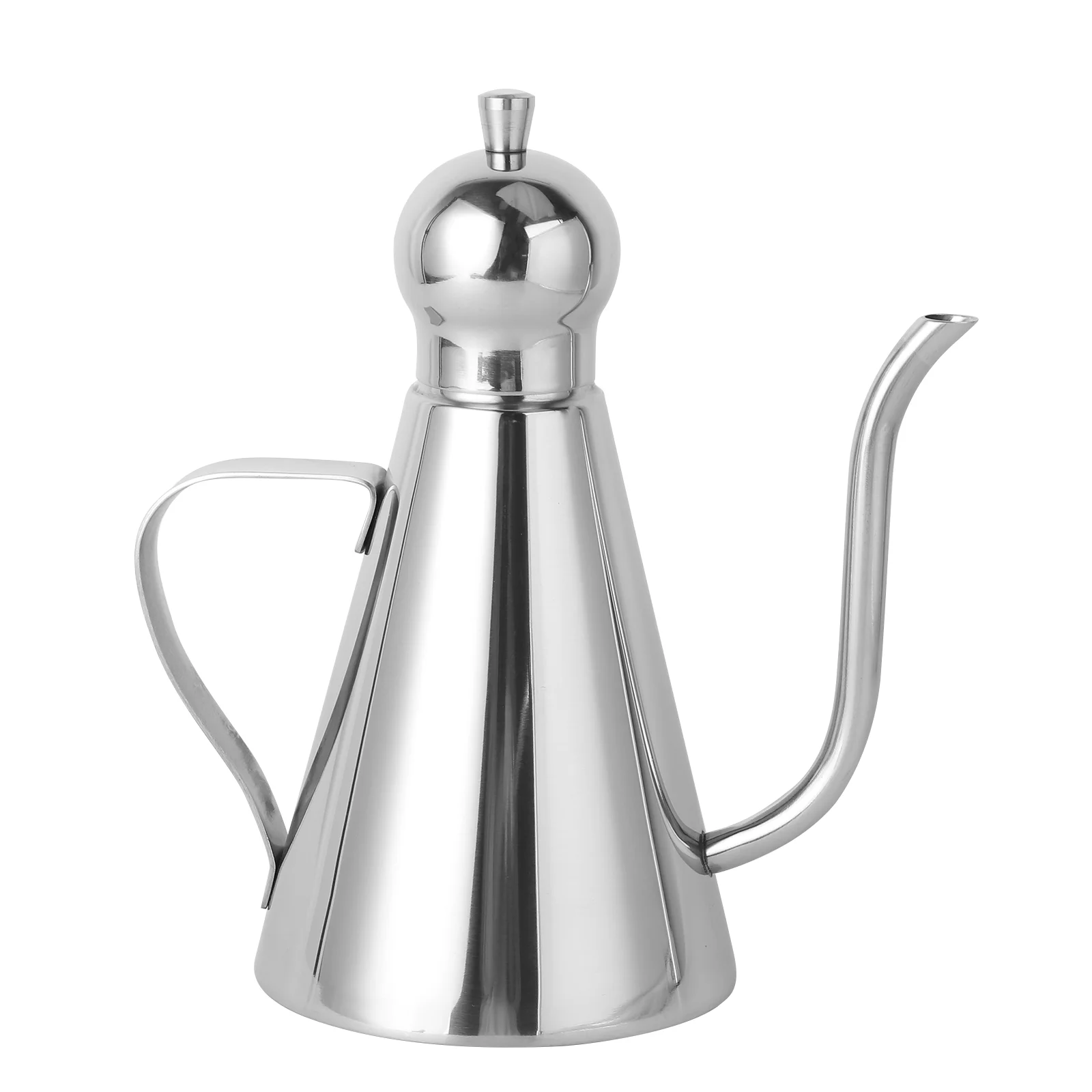 

304 Stainless Oil Pitcher Kettle Steel Dispenser Water Leakproof Vinegar Bottle