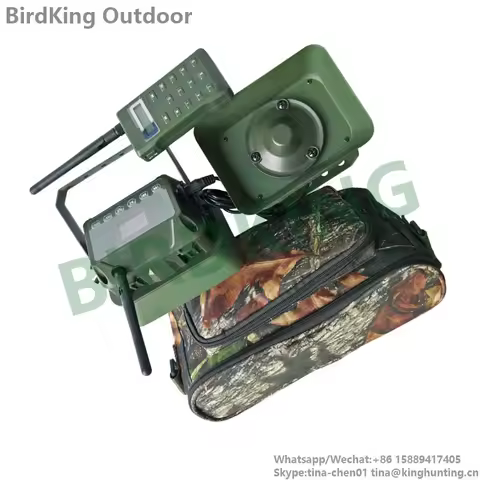 1523B 120W Scared Bird Sounds Garden Orchard Yard Birds Repeller Sonic Bird Control