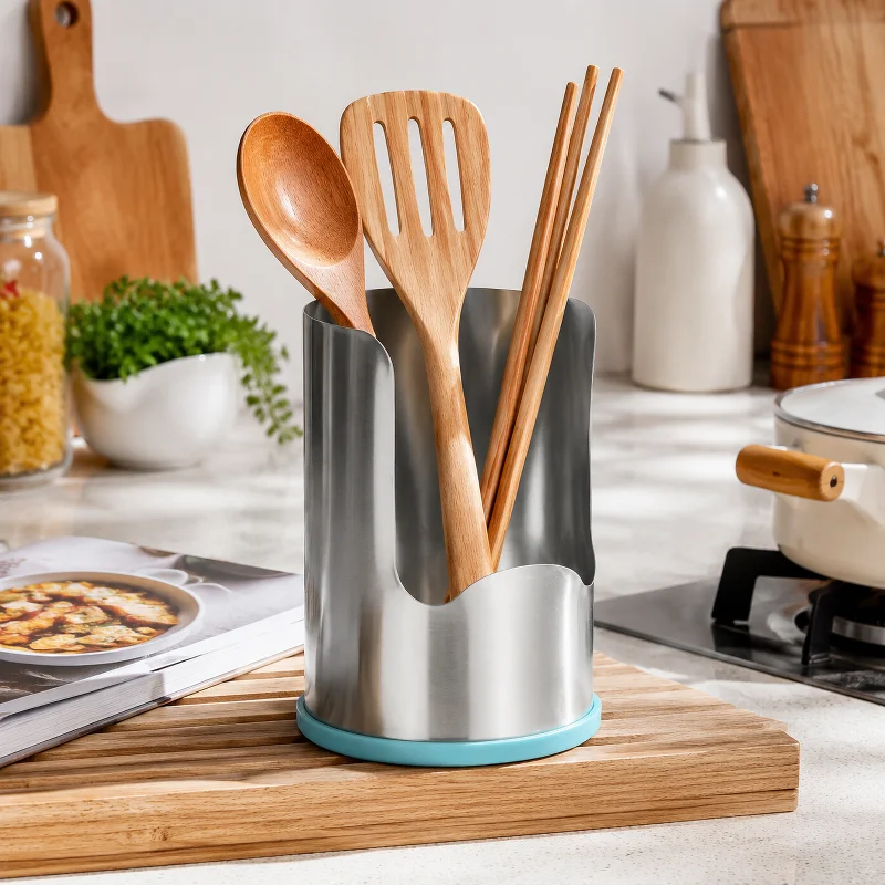 1/2pcs Stainless Steel Utensil - Kitchen Appliances Storage recension och pris