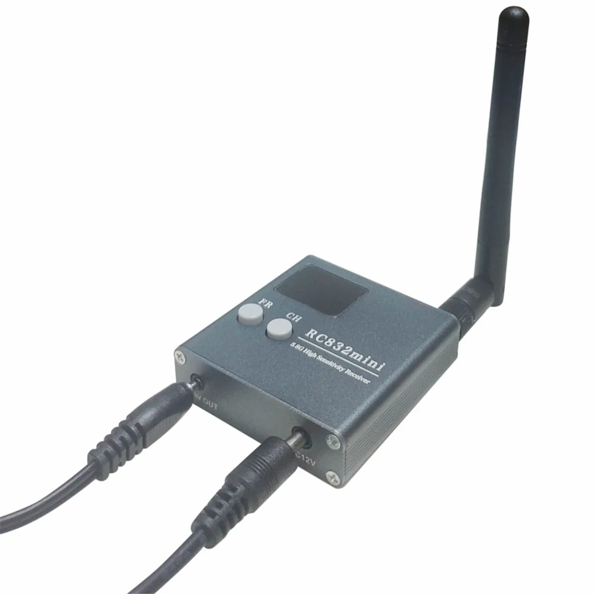 N16R RC832Mini 5.8G 56Ch High Sensitivity Receiver Wireless Receiver with A/V and Power Cable for FPV Multicopter Aircraft