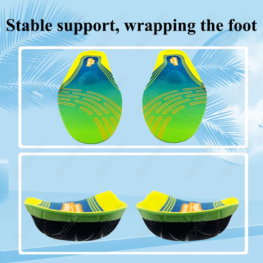 Sports﻿ Insole Arch Support Insole Correction Insole Suitable For Plantar Fasciitis Flat Feet High Arches Soles Foot Pain EID