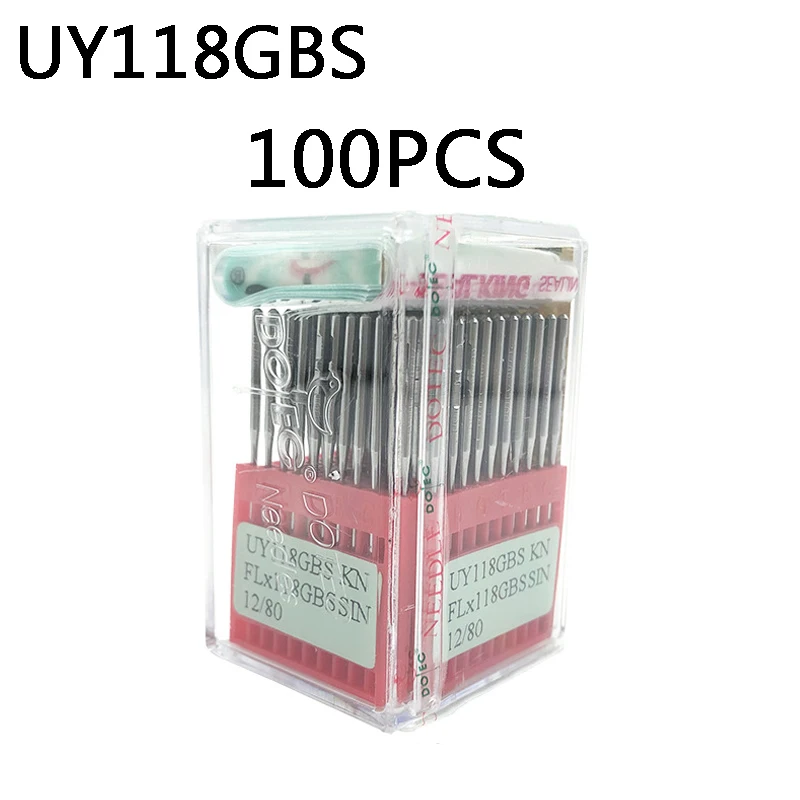 

100pcs DOTEC UY118GBS Industrial Sewing Machine Stainless Steel Needle