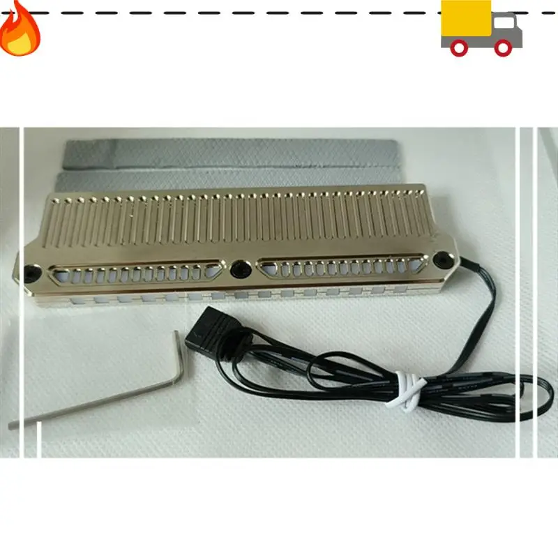 

Скидка-DDR4 DDR5 Радиатор оперативной памяти Охладитель Охлаждающий жилет для памяти Алюминиевый радиатор со световой полосой и 9, прочная термопрокладка