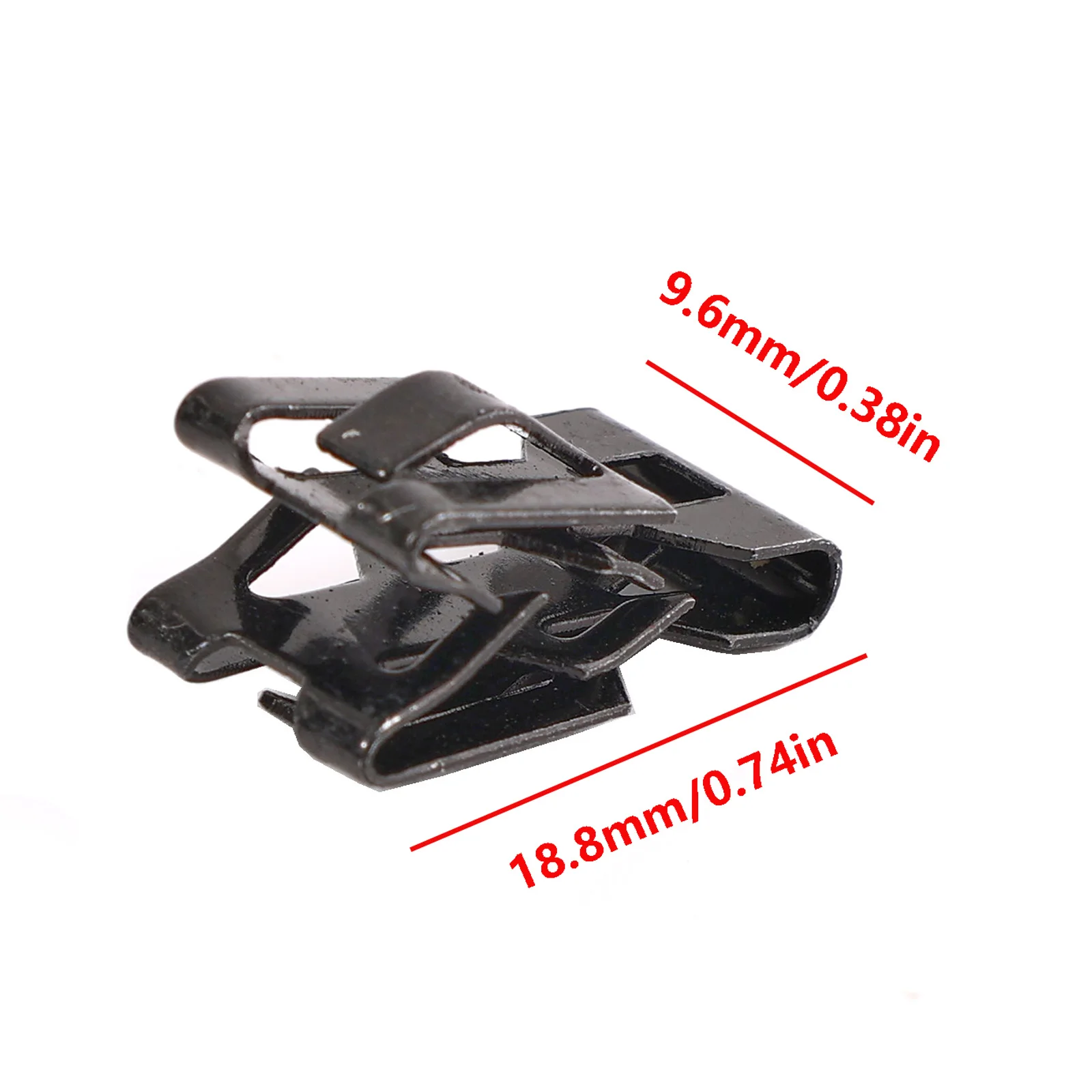 10x For Ford Fiesta MK6 Focus MK3 Mondeo MK3 S-MAX MK1 Boot Trim Panel Metal Clips Clamps Load Compartment 1430815 W712474S439