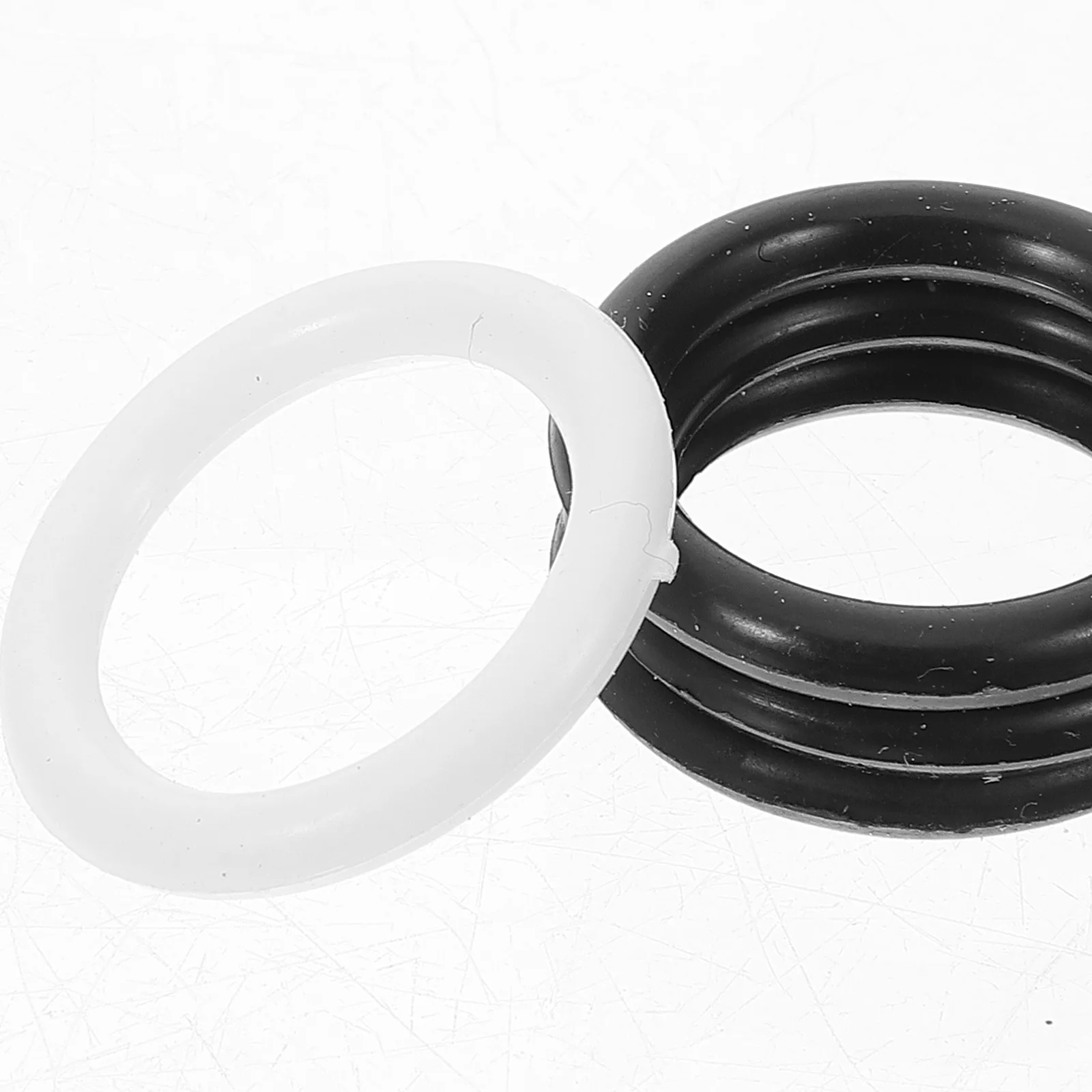 20 Buah Aksesori Tas Cincin Bulat Plastik untuk Proyek Kerajinan Diy Lingkaran Dekorasi Dompet Perlengkapan Ransel Cincin Kerajinan Miniatur