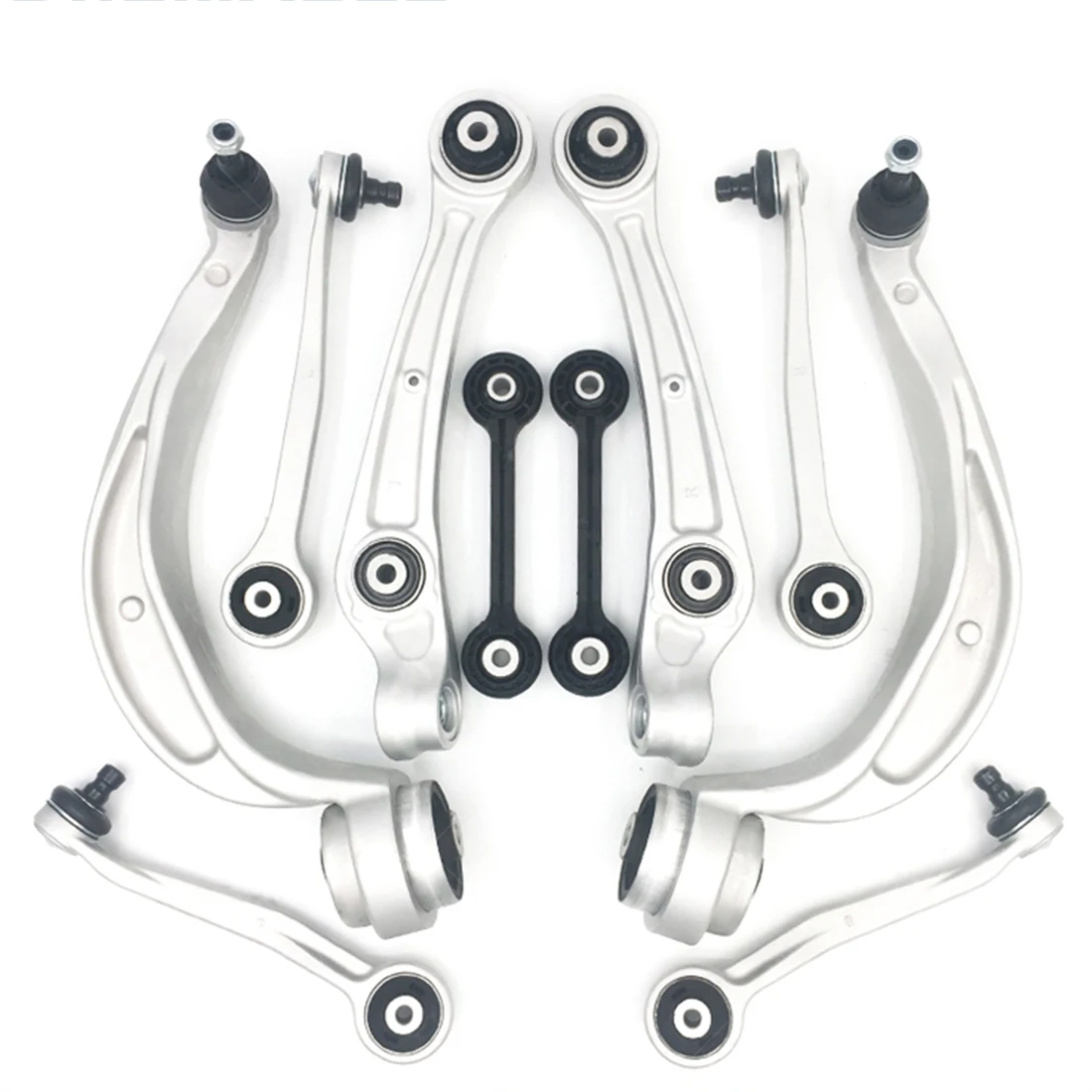 TOPICKSAP 10Pcs Front Lower Control Arm & Sway Bar Kit for Audi A4 B8 A5 S4 S5 Q5 2012-2016