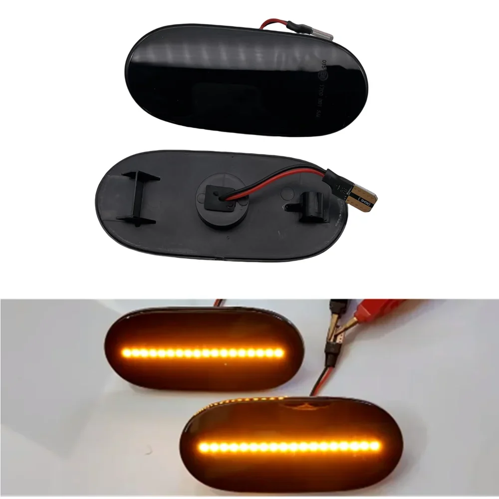 Динамические светодиодные боковые габаритные огни поворота для Mercedes Benz Sprinter W906 2006-2018 для VW Crafter Van Minibus (2E) 2006-2016