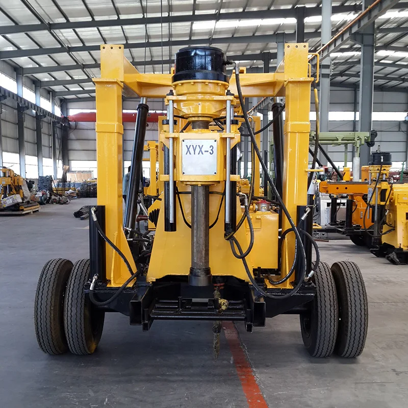 Plataforma de perforación de pozos de agua de mina de 500 y 1000 m a la venta