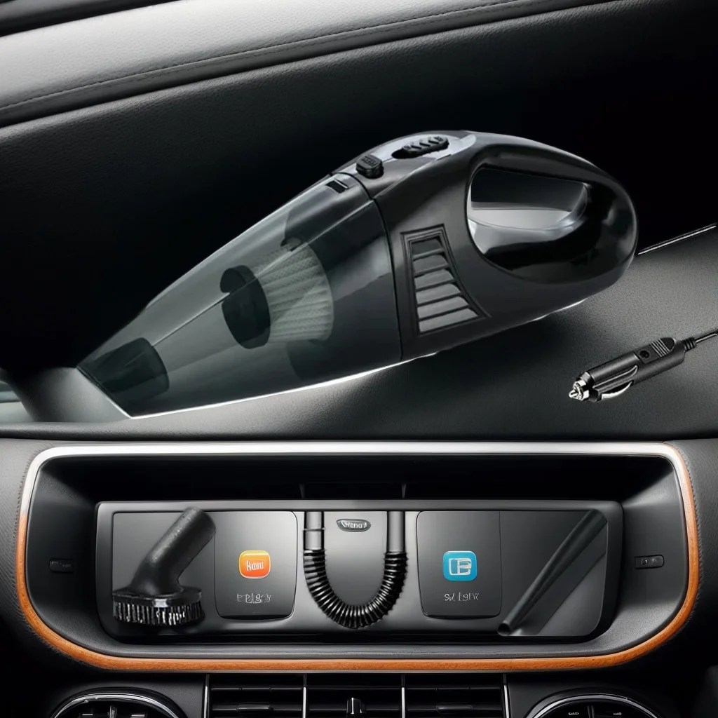 

Беспроводной автомобильный пылесос — портативный портативный пылесос двойного назначения для дома и автомобиля (с шнуром питания)