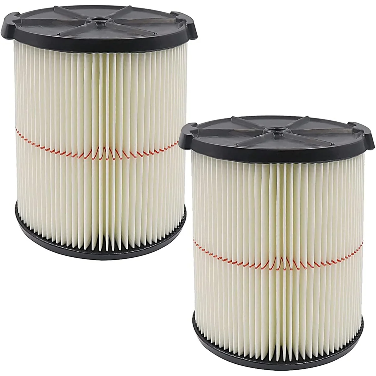 ไส้กรองเครื่องดูดฝุ่นอะไหล่สำหรับช่างฝีมือ9-38754วัตถุประสงค์ทั่วไปสำหรับ5ถึง20แกลลอนตัวกรองเครื่องดูดฝุ่น2ชิ้น