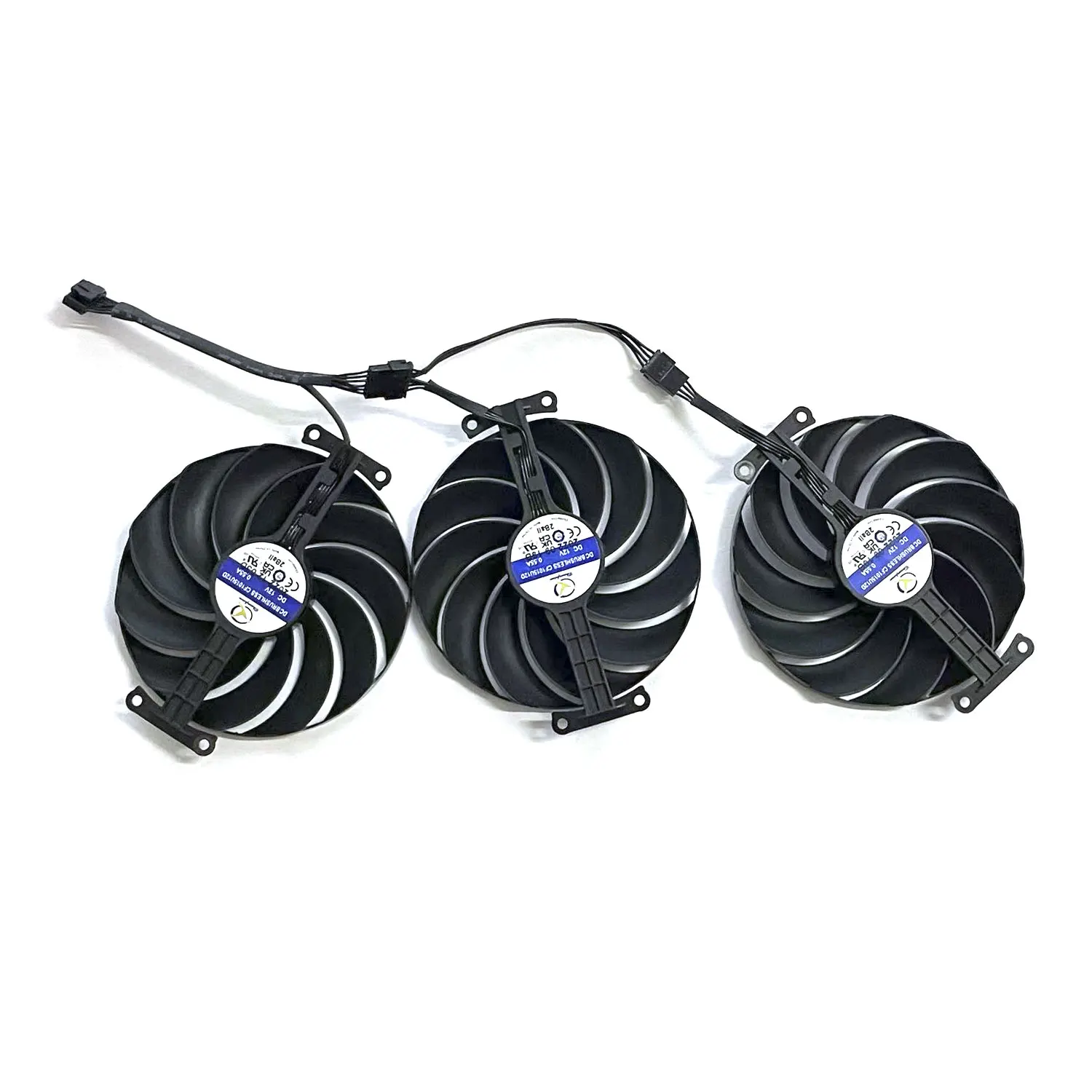 NEW 98MM CF1015U12D T129215SU 7PIN RX7700XT GPU Fan For ASUS TUF Gaming Radeon RX 7700 XT RTX 7800 XT OC Graphics Card Fan