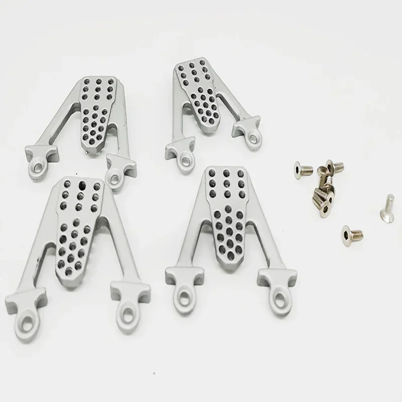 4PCS Aluminium Hinten & Vorne Shock Mount LIFT Schocks Für Axial SCX10 RC Crawler Stoßdämpfer für 1/10 Axial SCX10 RC Auto