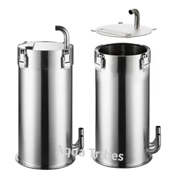 Stainless Steel Aquarium External Canister Filter Premium Quality ADA Style Fish Tank Grass Tank Pro Canister Filter Barrel