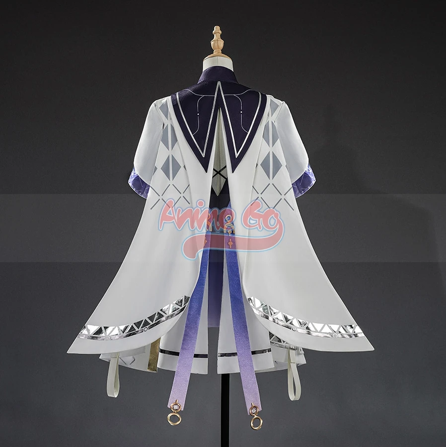 Immagine 4: Costume da Cosplay del Gioco Wuthering Waves Mornye, Abito da Donna per Halloween e Natale, Gioco di Ruolo