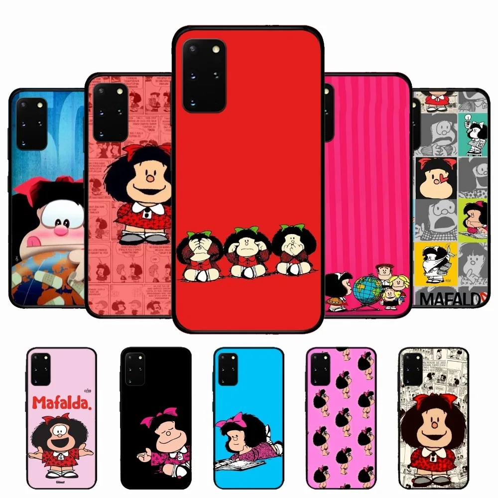 M-Mafalda  Phone Case For Samsung S 9 10 20 21 22 23 30 23 24 plus lite Ultra FE S10lite Fundas