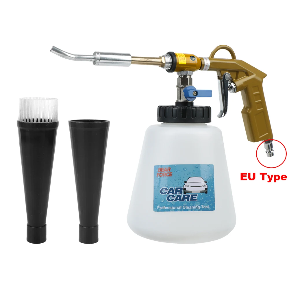 Car Wash Gun High Pressure Car Washer Dry Cleaning Gun Spray Nozzle Deep Clean Pneumatic Dust Remover