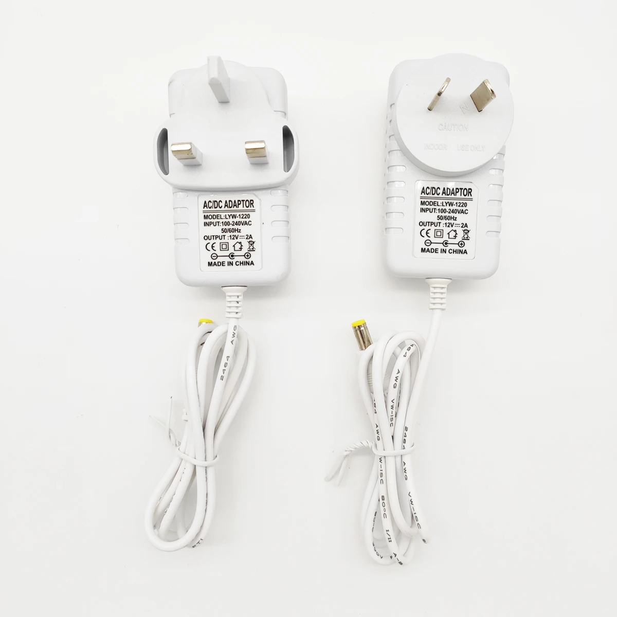 Power Supply Adapter White EU/UK/US/AU 1A 2A 3A Transformer Charger for 220V AC to 12v DC Plastic LED Driver For LED Strip Light