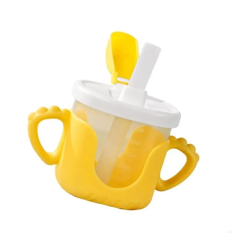 

E06F Toddlers Drink Cup Leakproof Baby Cup Interactives Learning Cup for Boy Girls