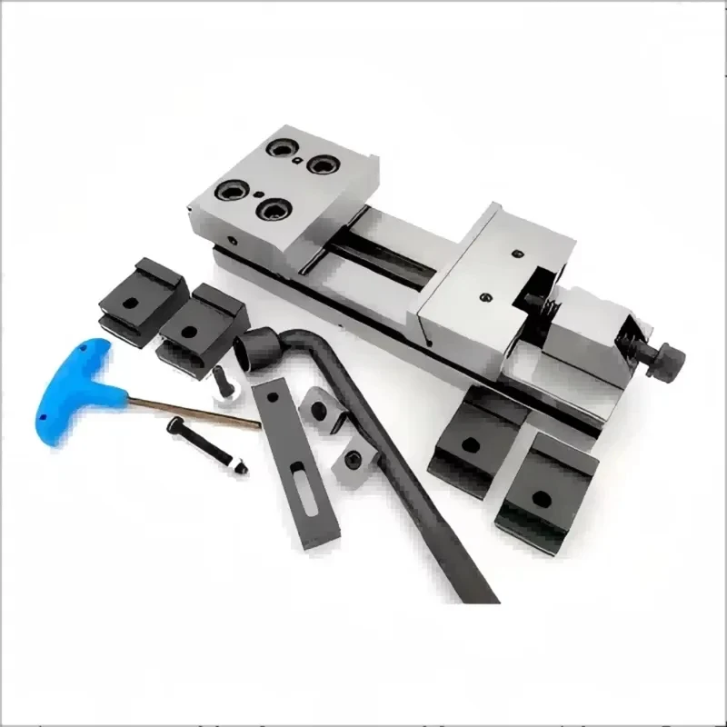 clamping, assembly of multi-size parts, suitable for standard milling hines - fast-acting precision modular vice 2