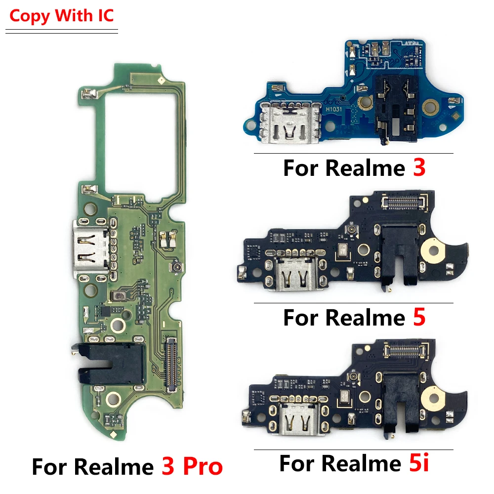 NEW USB Charging Port Board Flex Charge Board Connector Repair For OPPO Realme 2 C12 C15 C21 7 6 6i 5 5i 3 Pro C11 C20 C25