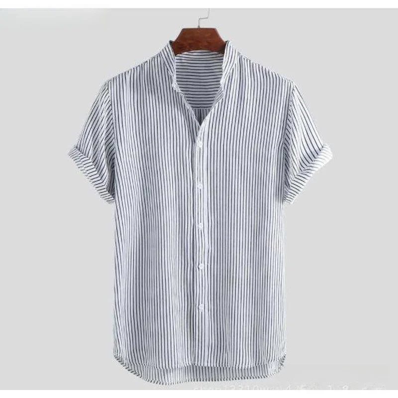 حجم كبير مخطط irt للرجال 4XL ort Sve Ne Ice Sensation مزيج القطن مناسب للسفر كاجوال irt #5