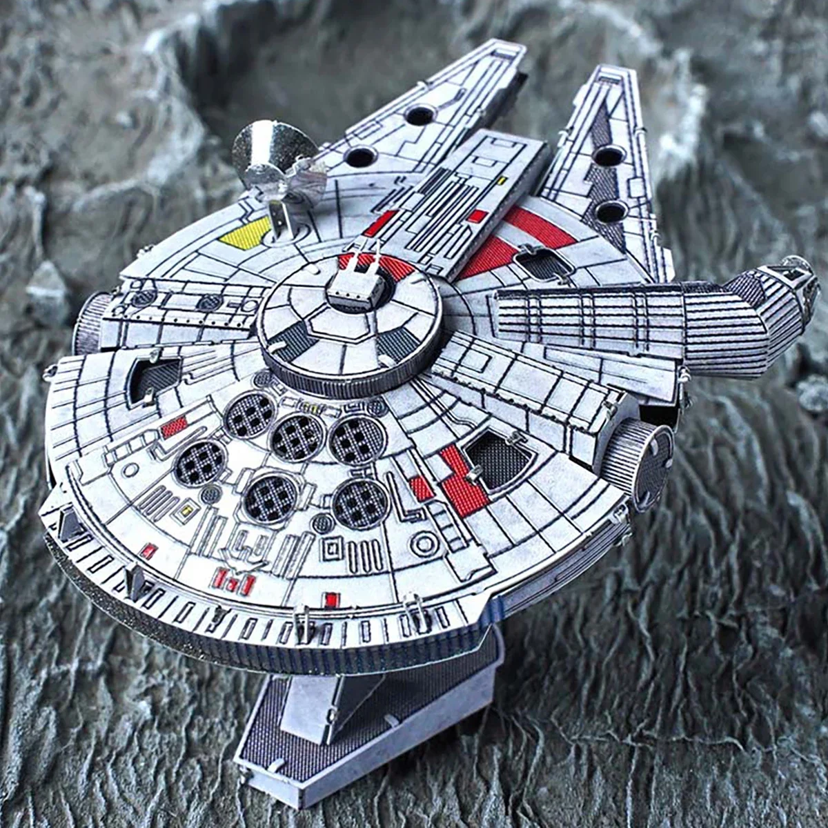 MILLENNIUM FALCON 3D Metal Puzzle model kits DIY Laser Cut Puzzles Jigsaw Toy