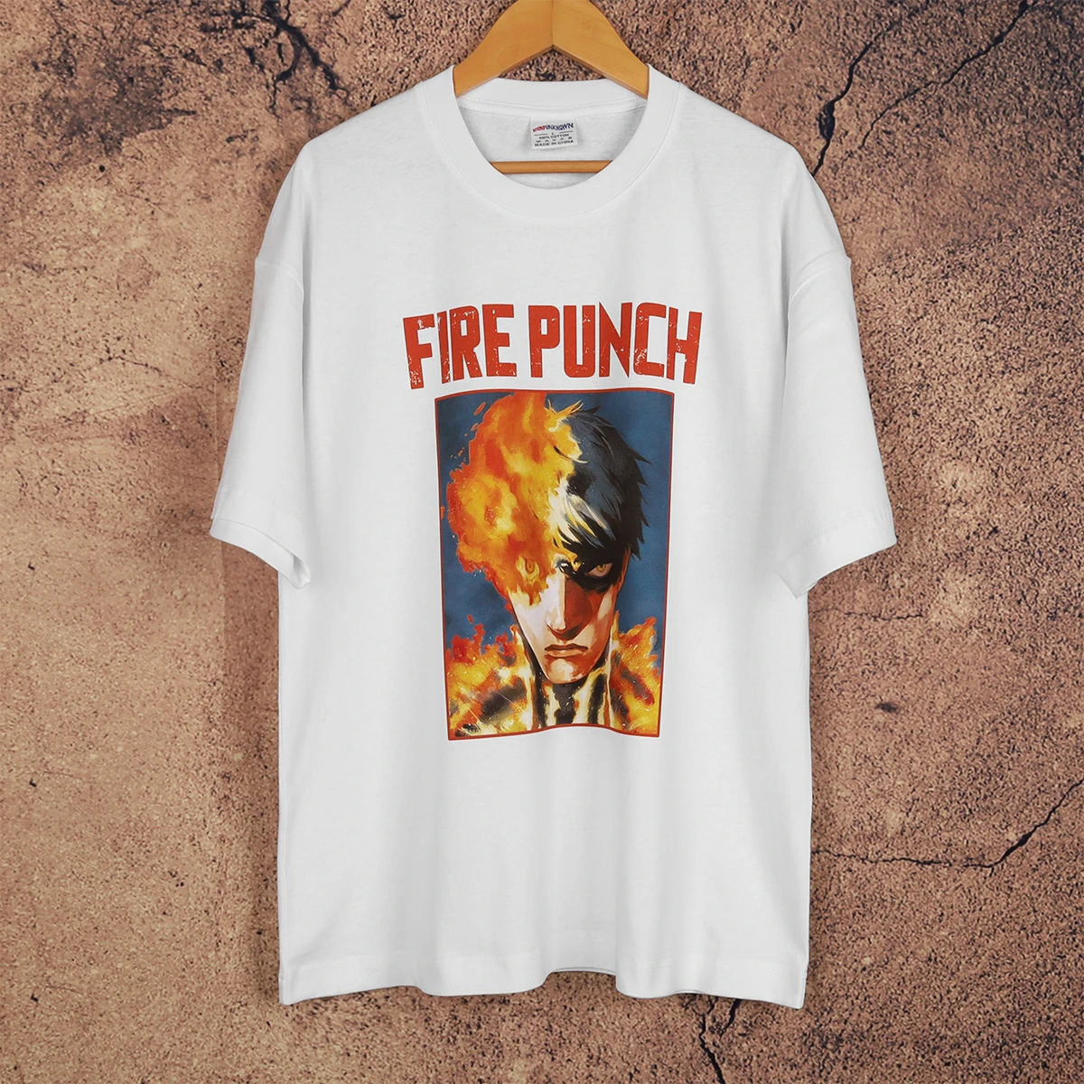 Fire Punch T-Shirt Japanese Anime Manga Graphic Comic Fan Casual Short Sleeves Cotton Unisex Printed Art Gift Men's Shirt