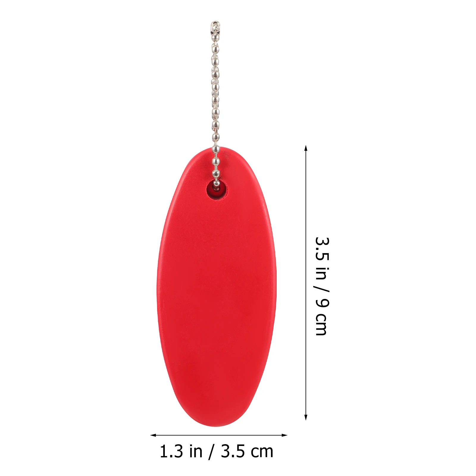 

5pcs Keychains for Boats Water Sports Surfing Red Decorative Charm Lightweight PU Material Floating Keychain Gifts