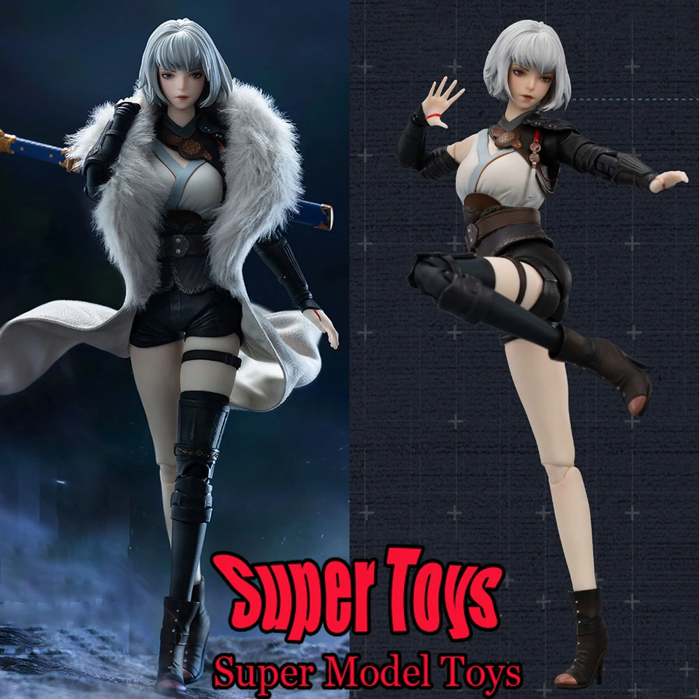 

В наличии GONG 1/8 Scale Женский солдат Бай Юекии Ground Survivors Leader Полный набор около 21,5 см Фигурка Модель Кукла Подарки