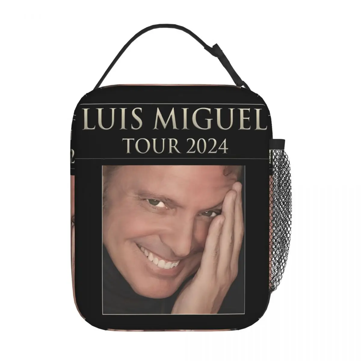 Luis Miguel 2024 Music Tour Insulated Lunch Bag Storage Food Box Portable Thermal Cooler Bento Box For Picnic