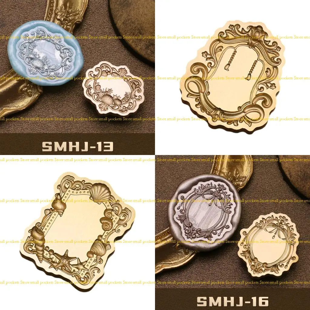 r1wd-artisanal-brass-wax-seal-stamp-head-detachable-embossing-tip-seal-flower-frame