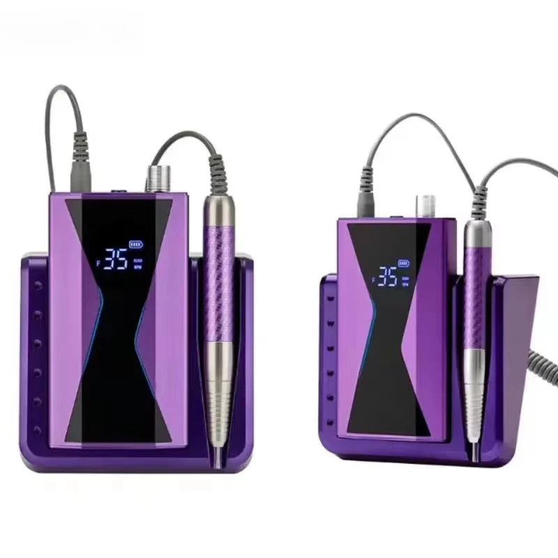 مسمار بت آلة الحفر قابلة للشحن فرش 0-40000 دورة في الدقيقة المهنية المسلسل مسمار الحفر Efile مجموعة قوية الكهربائية 85 واط مسمار الحفر