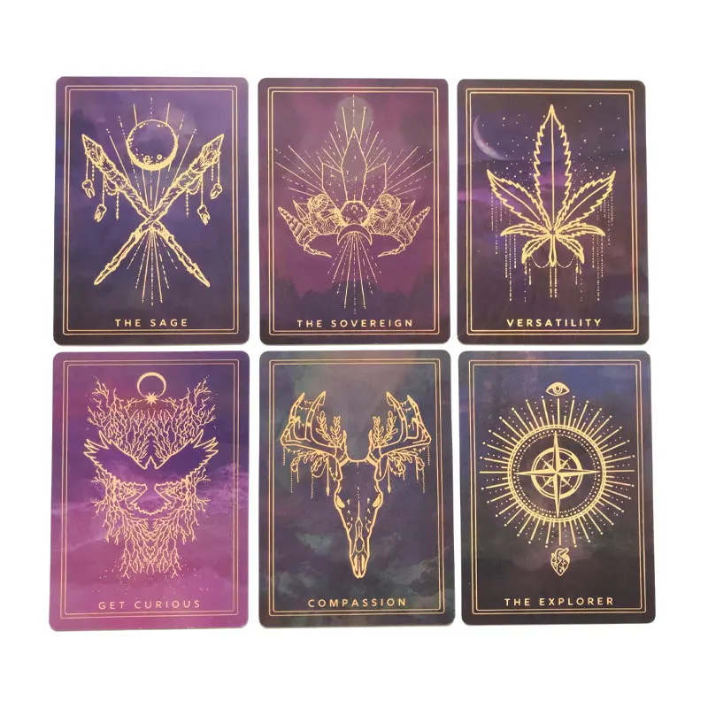 Hot Sale Threads Of Fate Oracle Tarot Card For Entertainment Fate Prophecy Divination Family Party Tarot Deck PDF Guide