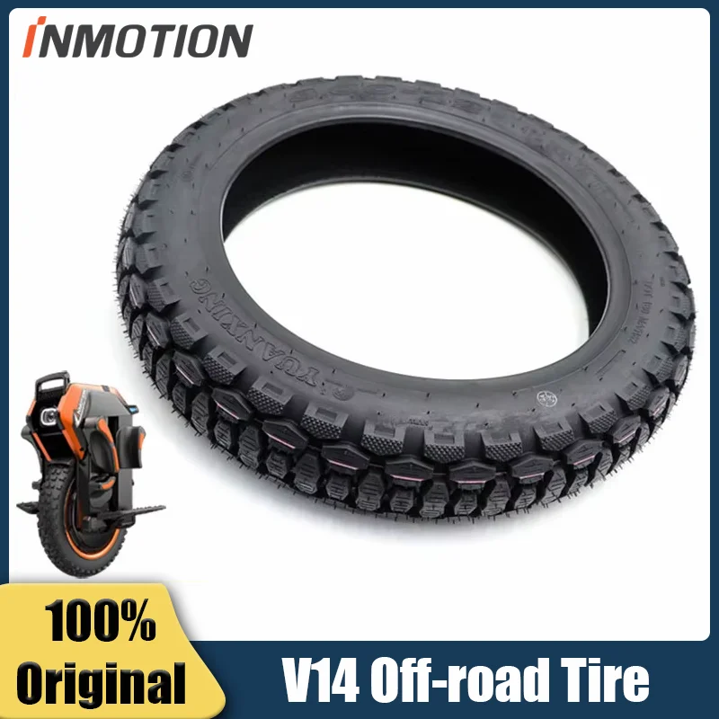 Original INMOTION V14 High Speed Version Tire For INMOTION V14 Electric Unicycle High Touque Off-road Tire Official Accessories